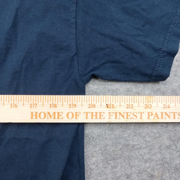 Tennessee River Shirt Mens Large Navy Graphic Florida Sailboat Cotton Beach Tee - Picture 6 of 7